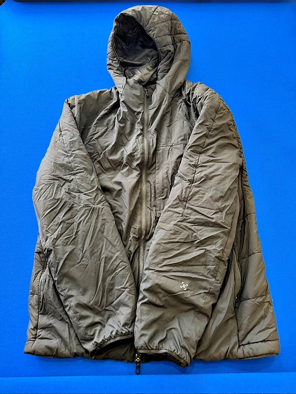 lululemon Hooded Puffer Jacket in black large